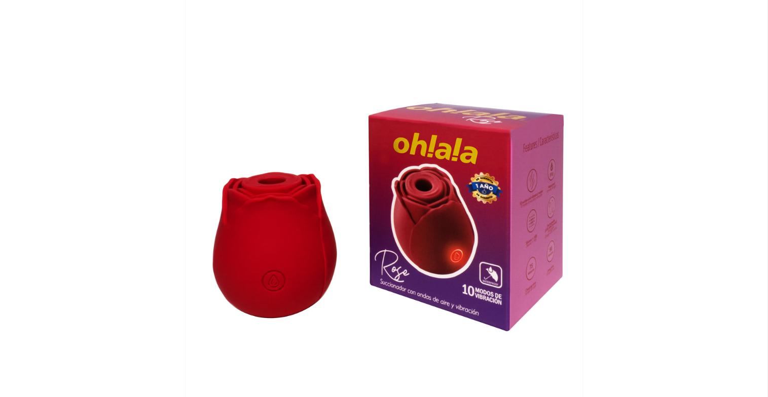succionador vibrador rose